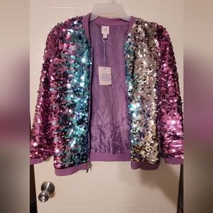 Sequin jacket